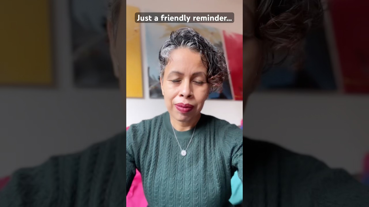 Just a friendly reminder…the life we create is way more important than the one we left behind.