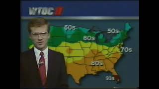Weather on WTOC, Savannah, GA: May 1990