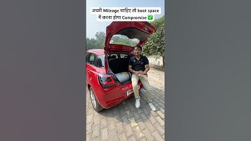 Swift CNG 2024 ✅ Boot Space 🔥