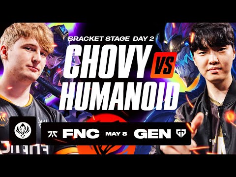 Видео: HUMANOID VS CHOVY В ПЛЕЙ-ОФФ MSI | FNATIC VS GENG | MSI 2024