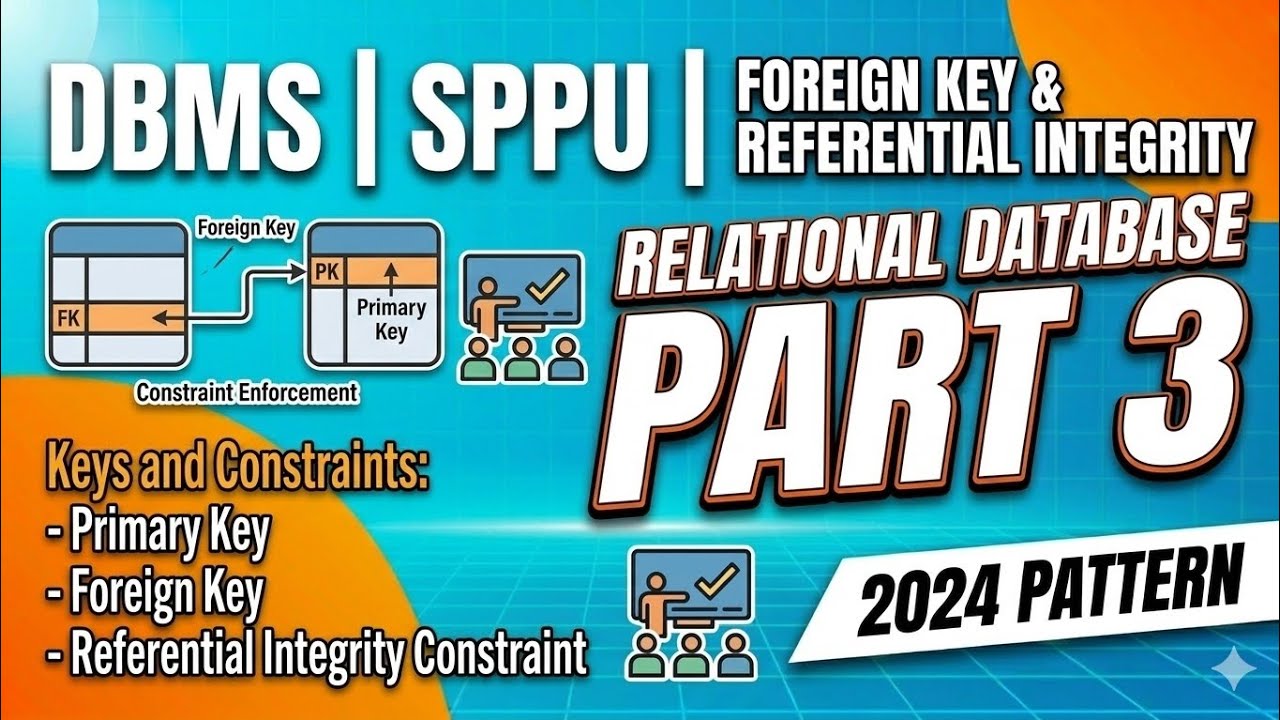 Foreign key | DBMS | Unit 3 |Relational Databases | SPPU S.E Comp ...