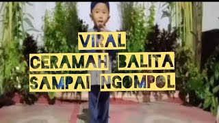 Vidio lucu anak kecil, Ceramah lucu sadad alwafi