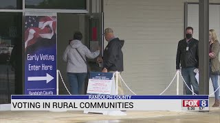 Rural Voters Make The Drive To Vote Early In Randolph County