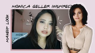 Monica Geller (FRIENDS) Inspired Makeup Look | 90s Makeup | @munyehkels