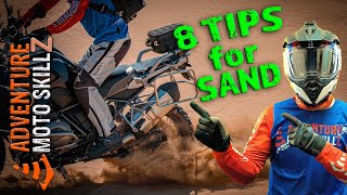 8 Proven Sand Riding Tips for ADV Motorcycle Riders screenshot 3