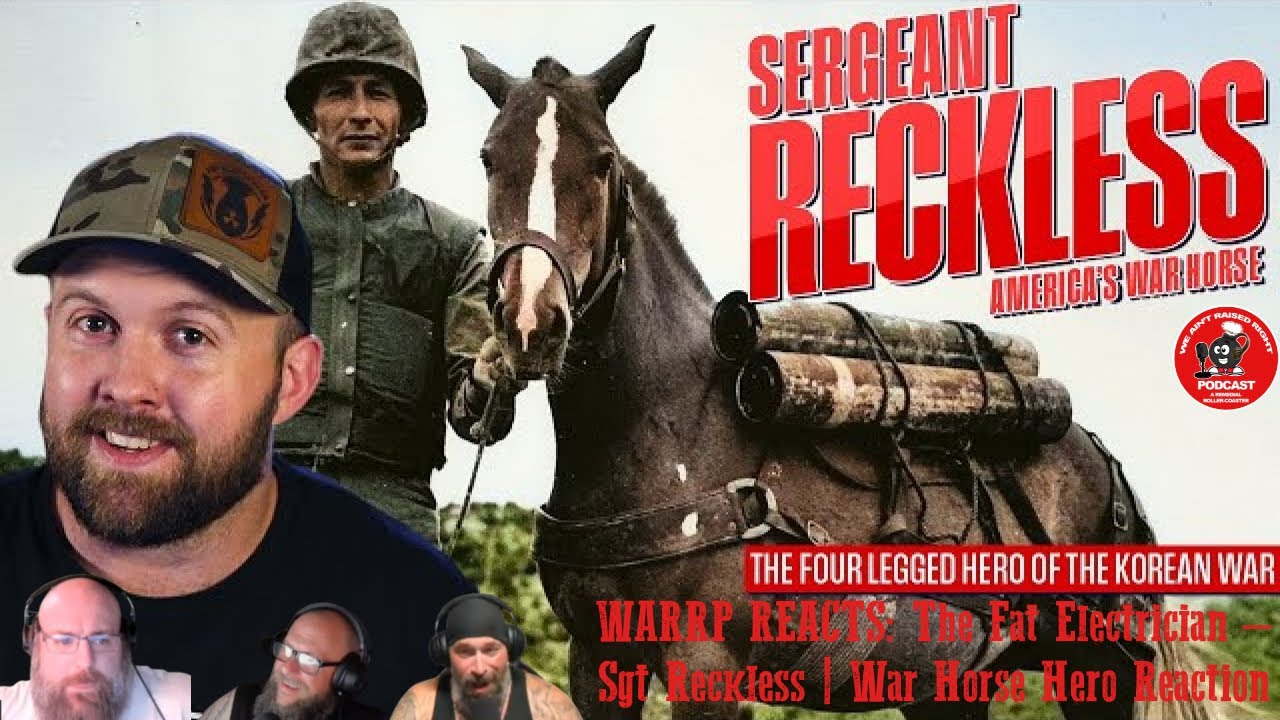 WARRP REACTS: The Fat Electrician – Sgt Reckless | War Horse Hero Reaction