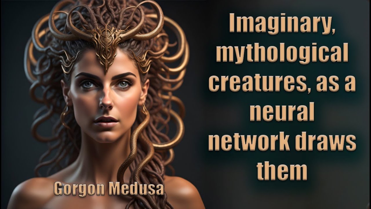 Network Creature Imaginary, mythological creatures, as a neural network draws them - YouTube
