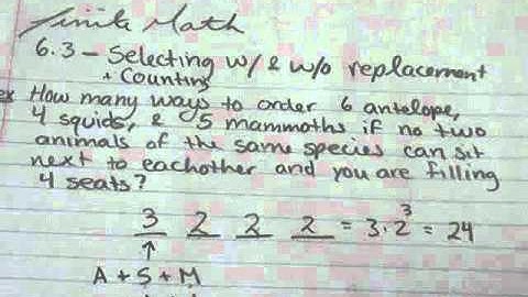 Finite Math 6.3 - Word Problems