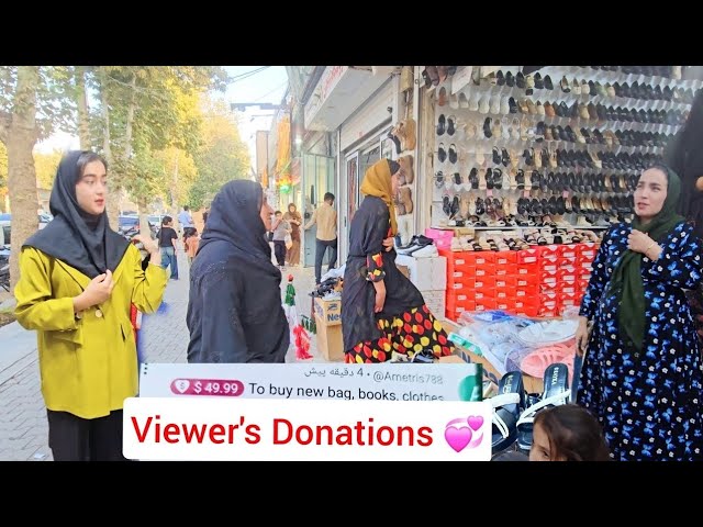 Your Donation Dear Viewers made Nasrin happy! 💵👩‍🎓 buying modern clothes for university!