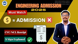 What Is ($) Doller Sign In Engineering Admission Process | It Can Cancel Admission | #mhtcet2025