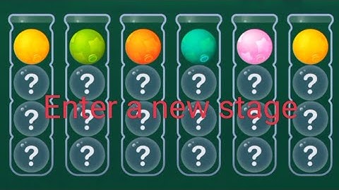 Ball Sort(497-513)🎉🎉🎉