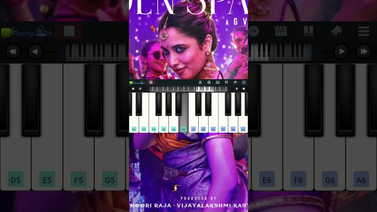 Golden Sparrow Song | NEEK | Piano Tutorial