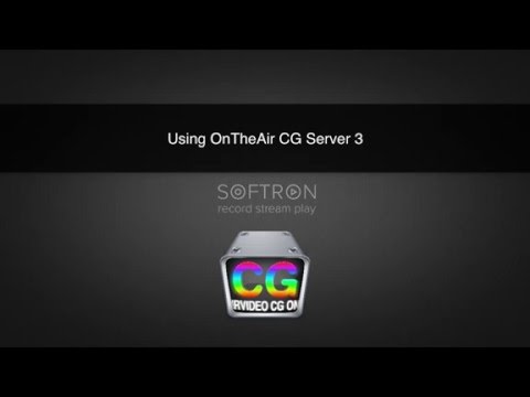 07 Using OnTheAir CG Server 3