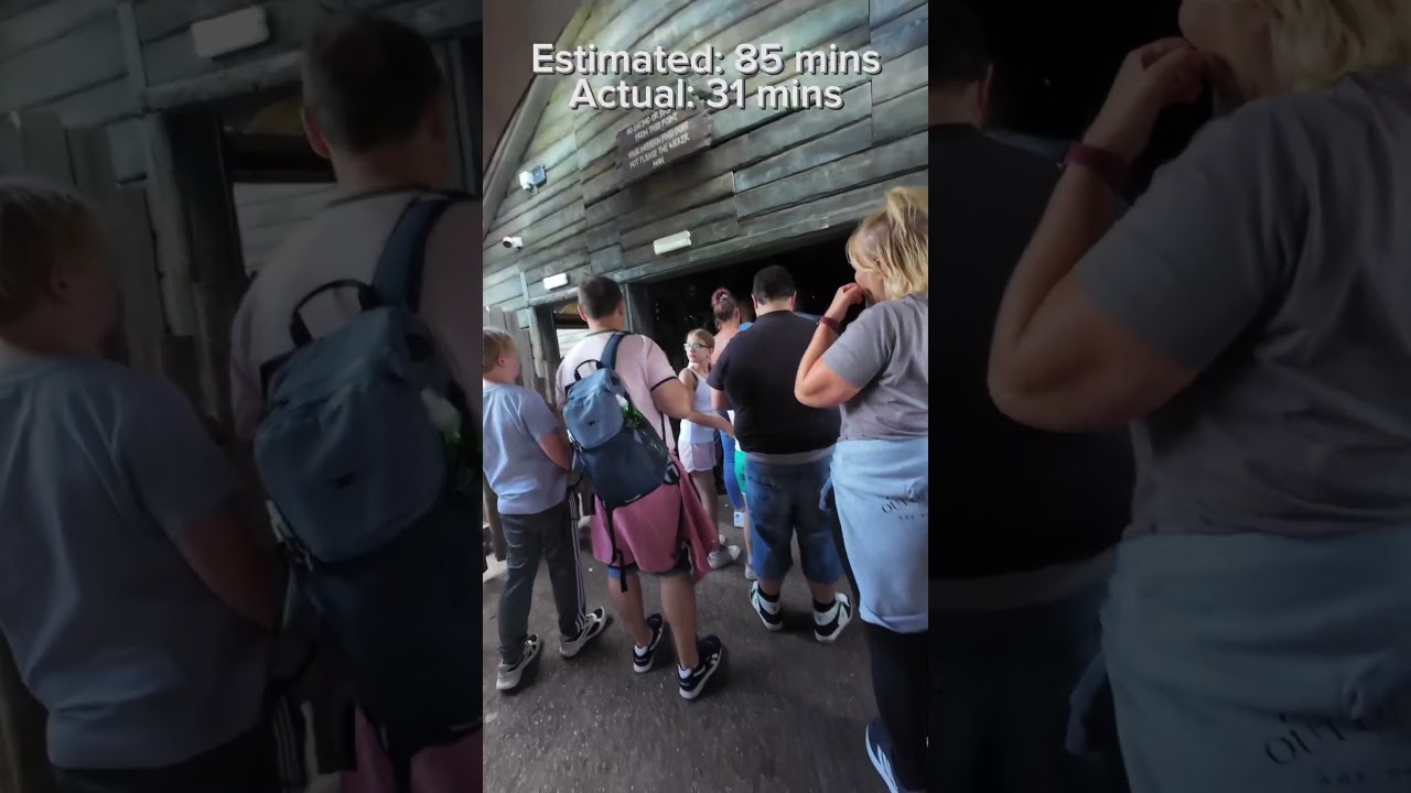 How Accurate Are The Estimated Queue Times At ALTON TOWERS?