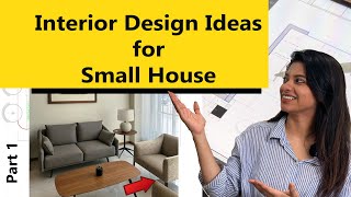 How to design a SMALL SPACE✨ Interior Design ideas for small house | Space saving ideas for home