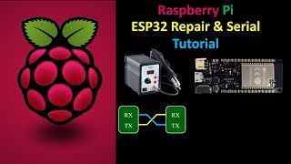 Repair ESP32 boards and serial testing with Raspberry Pi