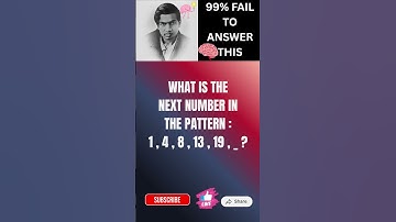 Only 1% Can Solve This ! Find next number !#riddles #brainteaser #shorts #viral #puzzle #shortsfeed