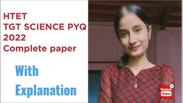 HTET TGT SCIENCE COMPLETE PAPER 2022 #htet2024 #shzclasses#htettgtscience