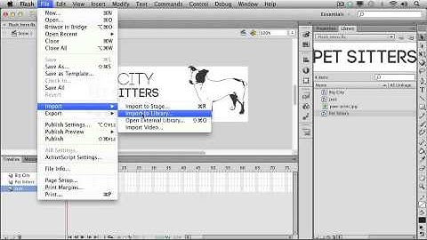 Adobe CS6 Design Web Workflow 2012 Animating and More with Flash Professional 02  Exploring the Flas