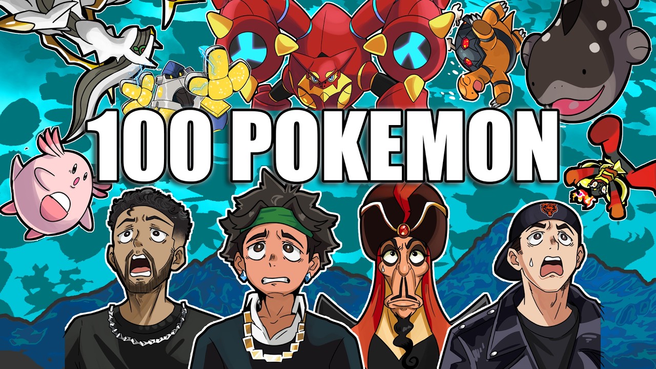 100 POKEMON...This isn't a Free For All. IT'S ALL OUT WAR - YouTube