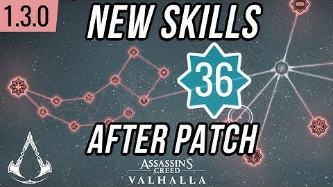 NEW SKILLS! Max Level: 466 Power - SHOWCASE Skill Tree After Patch (Update 1.3.0) | AC Valhalla