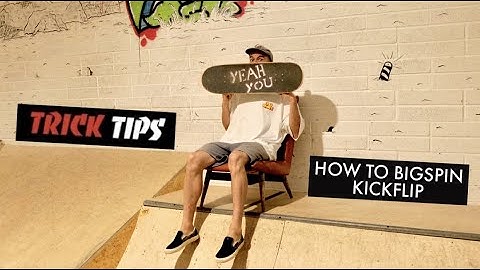 How To Bigspin Kickflip - Trick Tips - TR7 SKATE