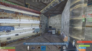 Rust Console Electricity Control Room