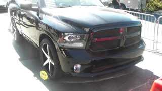 DUBSandTIRES.com 24'' Lexani R4 Machined Black Wheels 2013 Dodge Ram Rims Asanti Forgiato
