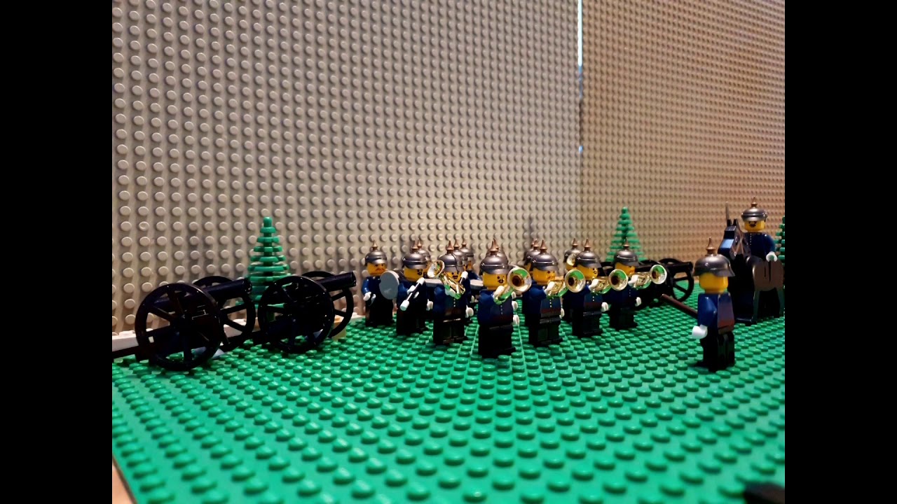 𝕯𝖎𝖊 𝕻𝖎𝖊𝖋𝖐𝖊𝖘 𝖐𝖔𝖒𝖒𝖊𝖓! Lego Prussian military band (Fridericus Rex Grenadiermarsch)