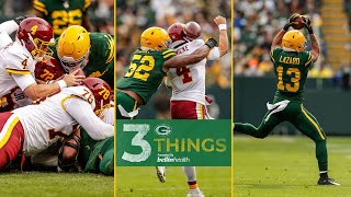 Three Things: Red-Zone Defense, Rashan Gary, Receiver Shake-Up