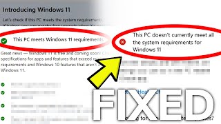 Fix: PC compatible in PC Health Check App, but not in Windows Update (Windows 11) screenshot 5