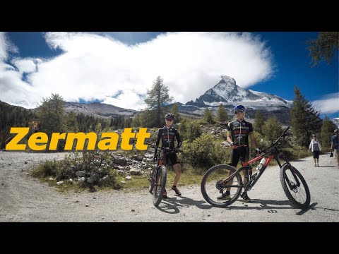 We Rented Mountain Bikes in Zermatt