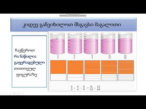 წილადის ძირითადი თვისება