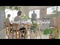 【DIY】狭い家を広く使うテーブル | リビングを自由に使う | 30㎡の自宅で働くためのアイデア