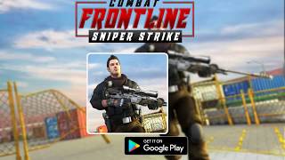 Frontline Combat Sniper Strike Modern FPS hunter screenshot 2