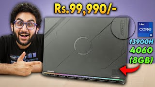 RTX 4060 Light Weight Gaming Laptop Under Rs 1 Lakh - Infinix GT Book i9-13900H
