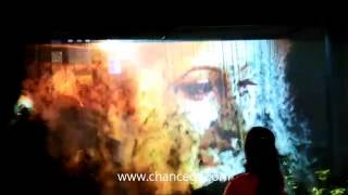 Fog Screen for a wedding at Chennai