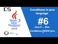 Conditions in java language / Conditions ក្នុងភាសា java / Java If ... Else / Condition 01 / part 6