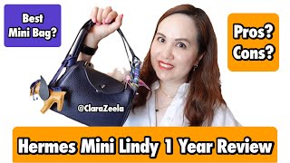 Hermes Mini Lindy 1 Year Review | Best Mini Bag