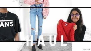 try on haul • automne 2017 (zara/h&m/bershka,rosegal...)