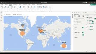 Values oN Real Time Map