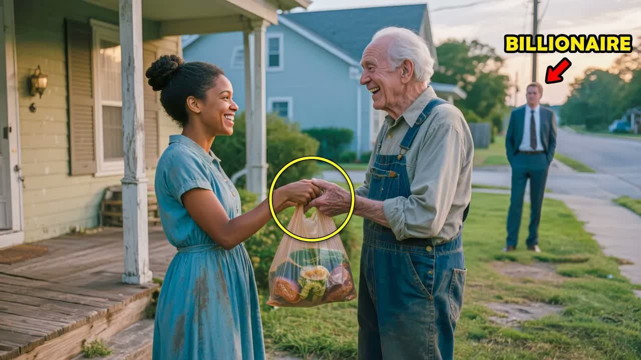Young Woman Fed Her Lonely Neighbor Every Day, Shocked to Learn His Son Was a Billionaire