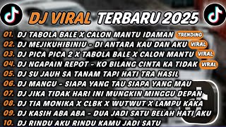 DJ TIKTOK TERBARU 2025 - DJ TABOLA BALE X CALON MANTU IDAMAN🎵DJ MEJIKUHIBINIU-DI ANTARA KAU DAN AKU🎵