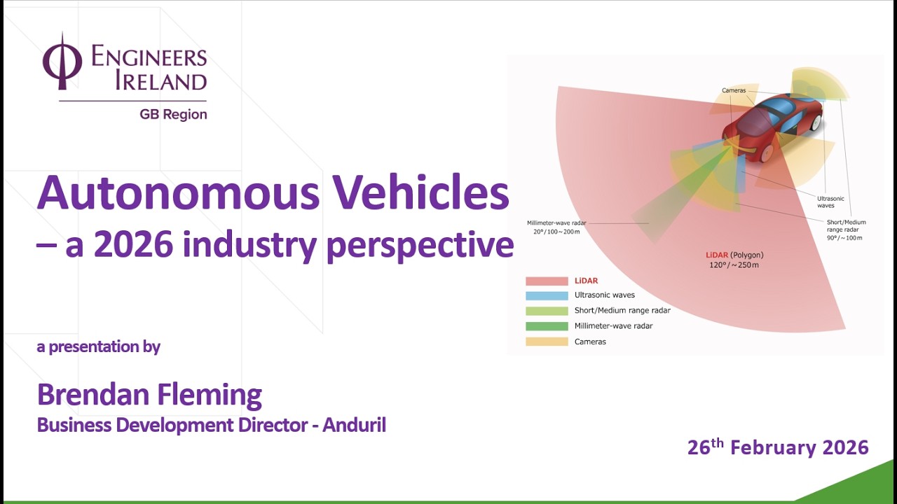 Autonomous Vehicles - a 2026 Industry Perspective - YouTube