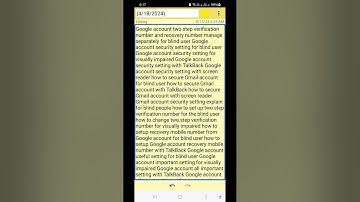 Google account 2 step verification and recovery number manage separately important Google  setting
