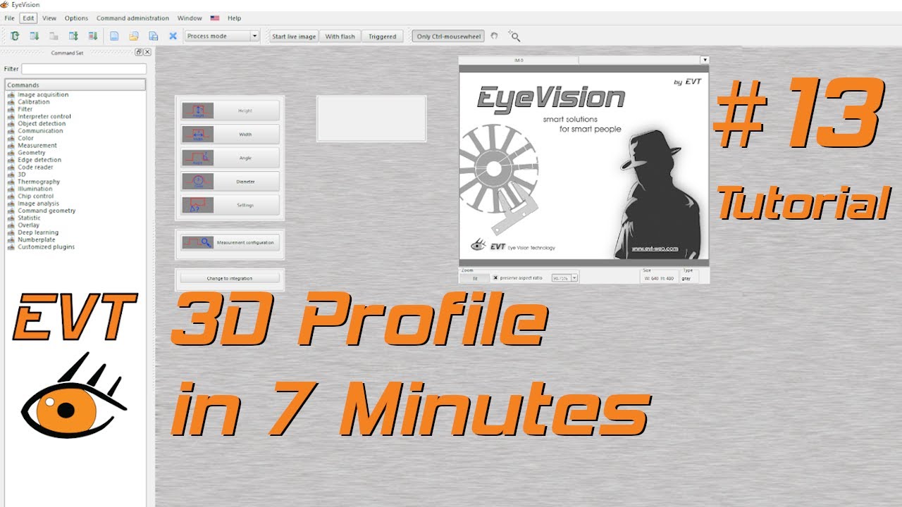 Scan 3d Profile How to perform 3D profile scanning in EyeVision (Tutorial #13) - YouTube