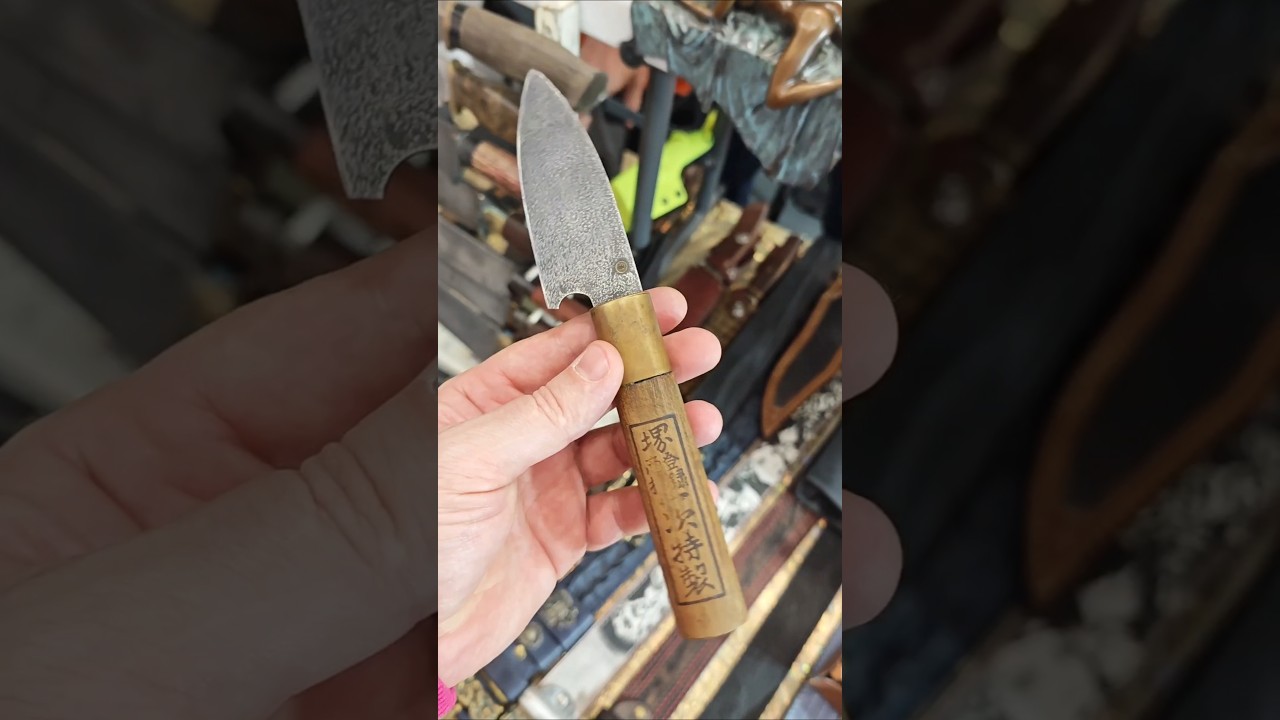 Нож Слияние Европы и Азии от ArtClub.Moscow Выставка Арсенал 2025