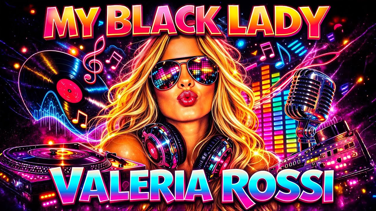 Valeria Rossi - My Black Lady 🔥 (New Italo Disco 2026) | Modern Talking Style | Cesar 🪩
