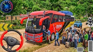 Meilleur simulateur de bus tout-terrain 3D - Jeu extrême de simulation de bus - Gameplay Android ... screenshot 1