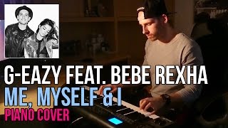 Video thumbnail of "G-Eazy feat. Bebe Rexha - Me, Myself & I (Piano Cover by Marijan) + Sheet Music"